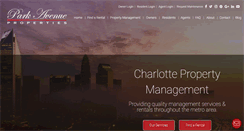 Desktop Screenshot of parkavenuecharlotte.com